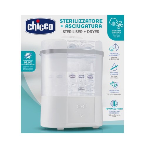 CHICCO 00007392100000 Sterylizator ALL-IN-ONE CHICCO 00007392100000 Sterylizator ALL-IN-ONE