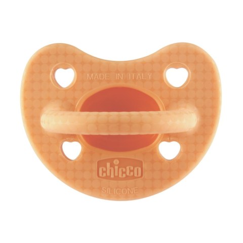 CHICCO 00073011360000 Smoczek PHYSIOFORMA LUXE 2-6M pomarańczowy CHICCO 00073011360000 Smoczek PHYSIOFORMA LUXE 2-6M pomarańczowy