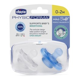 CHICCO 00073221210000 Smoczek uspokajający PH MINI SOFT 0-2 silikon 2 szt