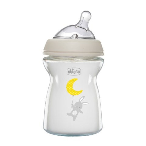 CHICCO 00081221300000 Butelka NF szklana 0m+ 250 ml CHICCO 00081221300000 Butelka NF szklana 0m+ 250 ml
