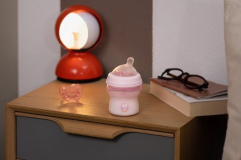 CHICCO 00081311100000 Butelka NF plastikowa 0m+ 150 ml girl CHICCO 00081311100000 Butelka NF plastikowa 0m+ 150 ml girl
