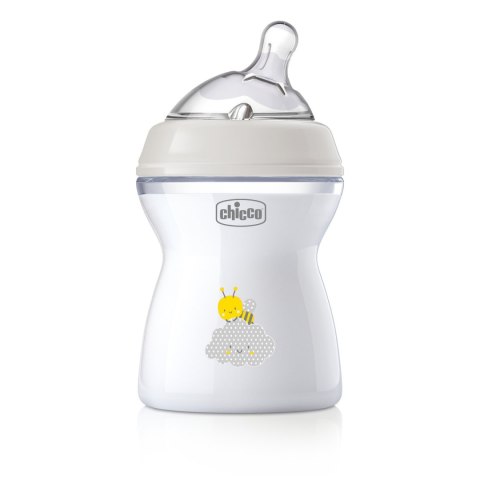 CHICCO 00081323300000 Butelka NF plastikowa 2m+ 250 ml neutralna CHICCO 00081323300000 Butelka NF plastikowa 2m+ 250 ml neutralna