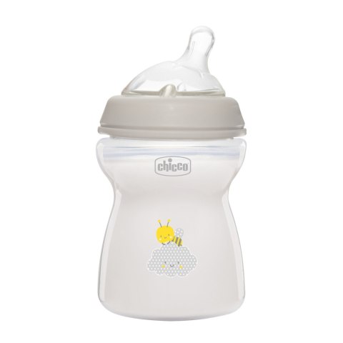 CHICCO 00081323300000 Butelka NF plastikowa 2m+ 250 ml neutralna CHICCO 00081323300000 Butelka NF plastikowa 2m+ 250 ml neutralna