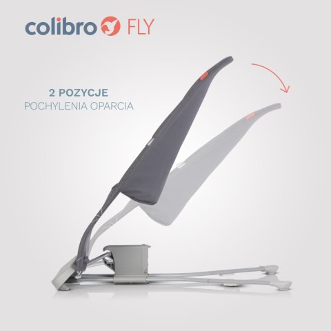 COLIBRO Leżaczek dziecięcy FLY ONYX COLIBRO Leżaczek dziecięcy FLY ONYX