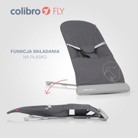 COLIBRO Leżaczek dziecięcy FLY ONYX COLIBRO Leżaczek dziecięcy FLY ONYX