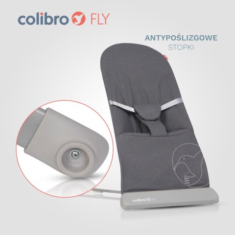 COLIBRO Leżaczek dziecięcy FLY ONYX COLIBRO Leżaczek dziecięcy FLY ONYX