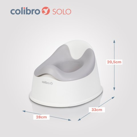 COLIBRO Nocnik dziecięcy SOLO CLOUD szary COLIBRO Nocnik dziecięcy SOLO CLOUD szary