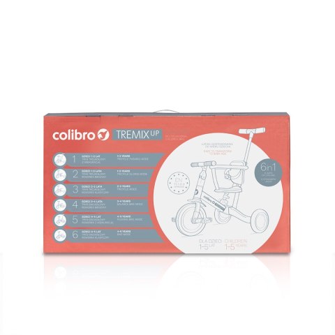 COLIBRO Rowerek dziecięcy 6w1 TREMIXUP BANANA COLIBRO Rowerek dziecięcy 6w1 TREMIXUP BANANA