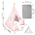 Nukido Namiot tipi dla dzieci NK-406 Nukido - jasno różowy