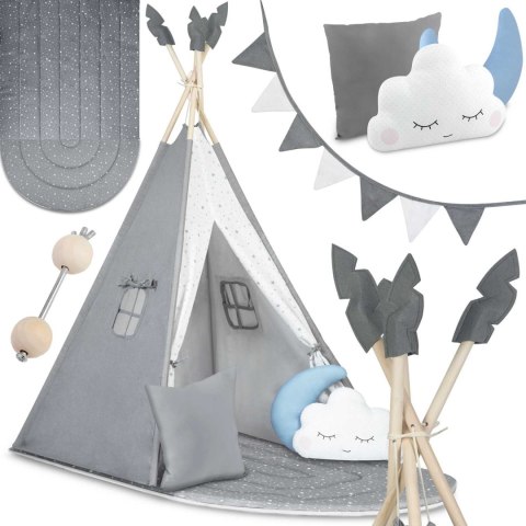 Nukido Namiot tipi dla dzieci NK-406 Nukido - szary Nukido Namiot tipi dla dzieci NK-406 Nukido - szary