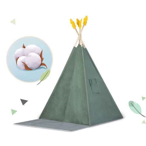 Nukido Namiot tipi dla dzieci NK-406 Nukido - zielony Nukido Namiot tipi dla dzieci NK-406 Nukido - zielony