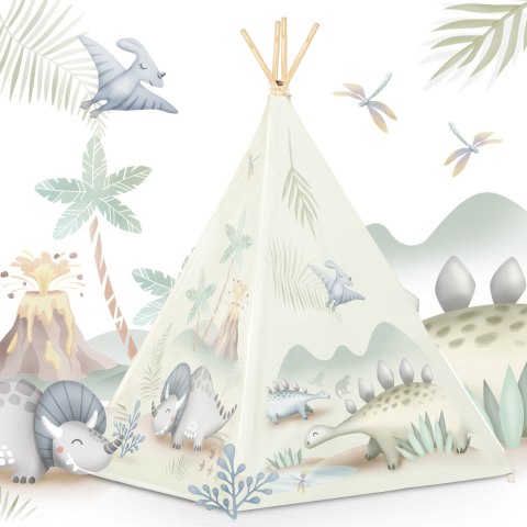 Nukido Namiot tipi dla dzieci Nukido - dinozaury Nukido Namiot tipi dla dzieci Nukido - dinozaury