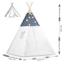 Nukido Namiot tipi dla dzieci ze światełkami Nukido - granatowy Nukido Namiot tipi dla dzieci ze światełkami Nukido - granatowy