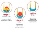Ricokids Huśtawka bezpieczna 3w1 422 Ricokids Huśtawka bezpieczna 3w1 422