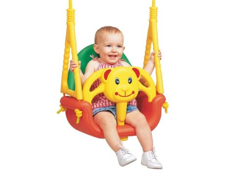 Ricokids Huśtawka bezpieczna 3w1 Miś 424 Ricokids Huśtawka bezpieczna 3w1 Miś 424