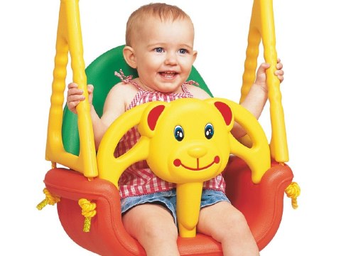 Ricokids Huśtawka bezpieczna 3w1 Miś 424 Ricokids Huśtawka bezpieczna 3w1 Miś 424