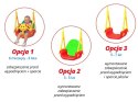 Ricokids Huśtawka bezpieczna 3w1 Miś 424