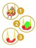 Ricokids Huśtawka bezpieczna 3w1 Miś 424