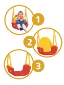 Ricokids Huśtawka bezpieczna 3w1 z grzechotką 421