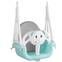 Ricokids Huśtawka kubełkowa Miś 3w1 Ricokids turkusowa