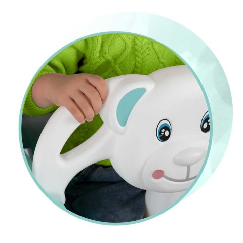 Ricokids Huśtawka kubełkowa Miś 3w1 Ricokids turkusowa Ricokids Huśtawka kubełkowa Miś 3w1 Ricokids turkusowa