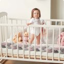 Ricokids Otulacz do łóżeczka Ricokids 2m - różowo-szary Ricokids Otulacz do łóżeczka Ricokids 2m - różowo-szary