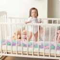 Ricokids Otulacz do łóżeczka Ricokids 3m - miętowo-różowo-fioletowy