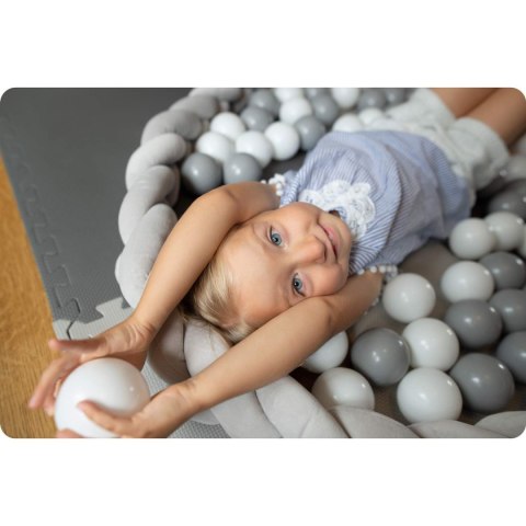 Ricokids Otulacz do łóżeczka Ricokids 3m - miętowo-różowo-fioletowy Ricokids Otulacz do łóżeczka Ricokids 3m - miętowo-różowo-fioletowy