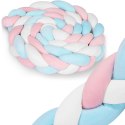 Ricokids Otulacz do łóżeczka Ricokids 3m - niebiesko-różowy