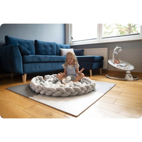 Ricokids Otulacz do łóżeczka Ricokids 3m - niebiesko-różowy Ricokids Otulacz do łóżeczka Ricokids 3m - niebiesko-różowy