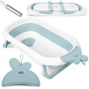 Ricokids Wanienka dla niemowląt z termometrem RK-282 biało-niebieska