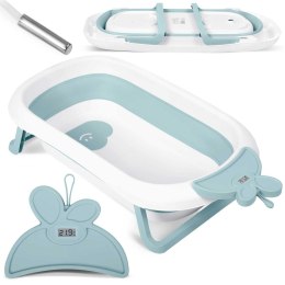 Ricokids Wanienka dla niemowląt z termometrem RK-282 biało-niebieska