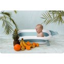Ricokids Wanienka dla niemowląt z termometrem RK-282 biało-niebieska