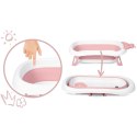 Ricokids Wanienka dla niemowląt z termometrem RK-282 biało-różowa