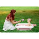 Ricokids Wanienka dla niemowląt z termometrem RK-282 biało-różowa