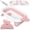Ricokids Wanienka dla niemowląt z termometrem RK-282 biało-różowa
