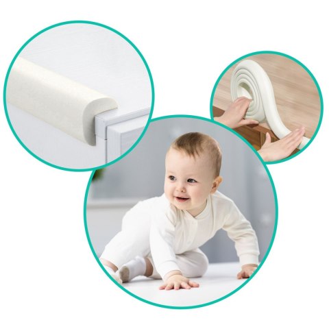 Ricokids Zabezpieczająca taśma piankowa Ricokids 798700 biała 2 m Ricokids Zabezpieczająca taśma piankowa Ricokids 798700 biała 2 m