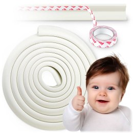 Ricokids Zabezpieczająca taśma piankowa Ricokids 798710 biała 6 m