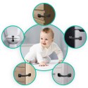 Ricokids Zabezpieczenie otwierania szafek Ricokids 798202 6 szt czarne
