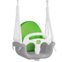 Ricokids Huśtawka kubełkowa Słonik 3w1 Ricokids szaro zielona