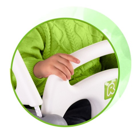 Ricokids Huśtawka kubełkowa Słonik 3w1 Ricokids szaro zielona Ricokids Huśtawka kubełkowa Słonik 3w1 Ricokids szaro zielona