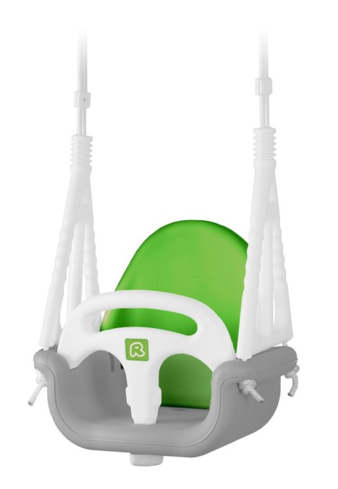 Ricokids Huśtawka kubełkowa Słonik 3w1 Ricokids szaro zielona Ricokids Huśtawka kubełkowa Słonik 3w1 Ricokids szaro zielona