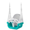 Ricokids Huśtawka kubełkowa Słonik 3w1 Ricokids turkusowa
