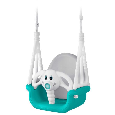 Ricokids Huśtawka kubełkowa Słonik 3w1 Ricokids turkusowa Ricokids Huśtawka kubełkowa Słonik 3w1 Ricokids turkusowa