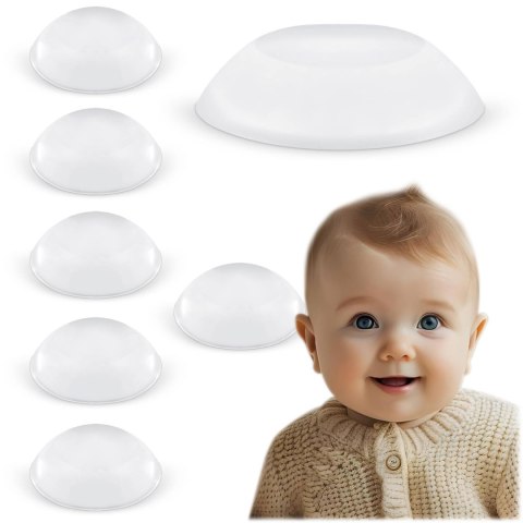 Ricokids Zabezpieczenie ściany silikonowe - 6 szt Ricokids RK-989 Ricokids Zabezpieczenie ściany silikonowe - 6 szt Ricokids RK-989