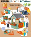Feber FEBER Domek ogrodowy Recycle Eco Segregacja Odpadów Zielona Energia