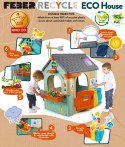 Feber FEBER Domek ogrodowy Recycle Eco Segregacja Odpadów Zielona Energia