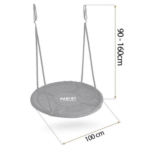 Neo-Sport Huśtawka bocianie gniazdo Neo-Sport NS-103 100 cm Neo-Sport Huśtawka bocianie gniazdo Neo-Sport NS-103 100 cm
