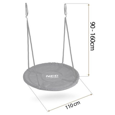 Neo-Sport Huśtawka bocianie gniazdo Neo-Sport NS-103 110 cm Neo-Sport Huśtawka bocianie gniazdo Neo-Sport NS-103 110 cm