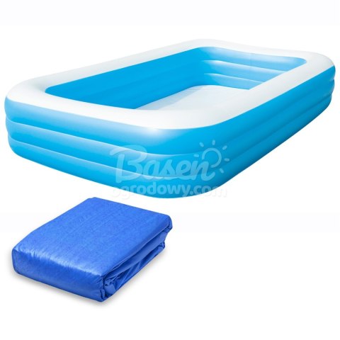 Bestway Basen dmuchany rodzinny 305 x 183 x 56 cm 2w1 Bestway 54009 Bestway Basen dmuchany rodzinny 305 x 183 x 56 cm 2w1 Bestway 54009